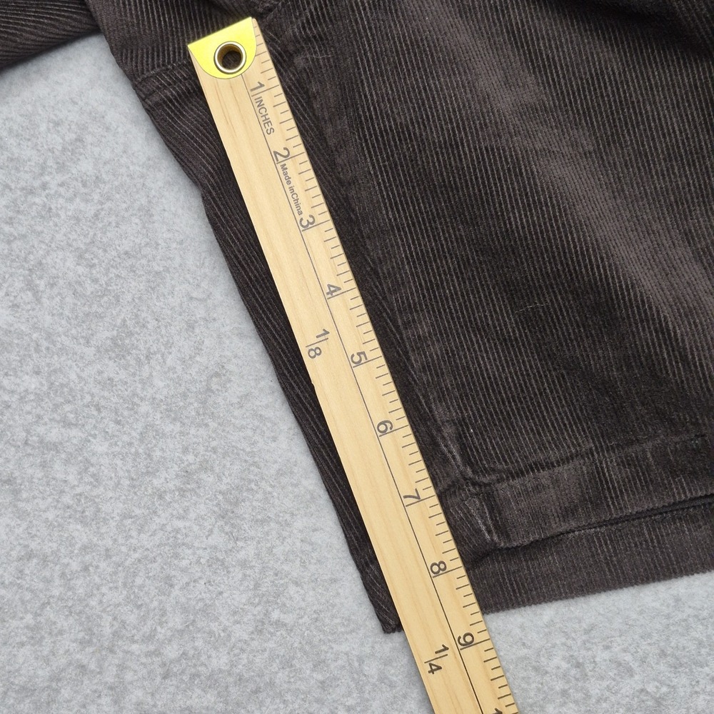 Vintage Polo Ralph Lauren Corduroy Shorts Men 35 Brown Cargo Gorpcore Skater Y2K - Picture 9 of 16